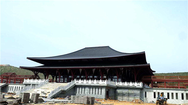 金屬仿古瓦案例
